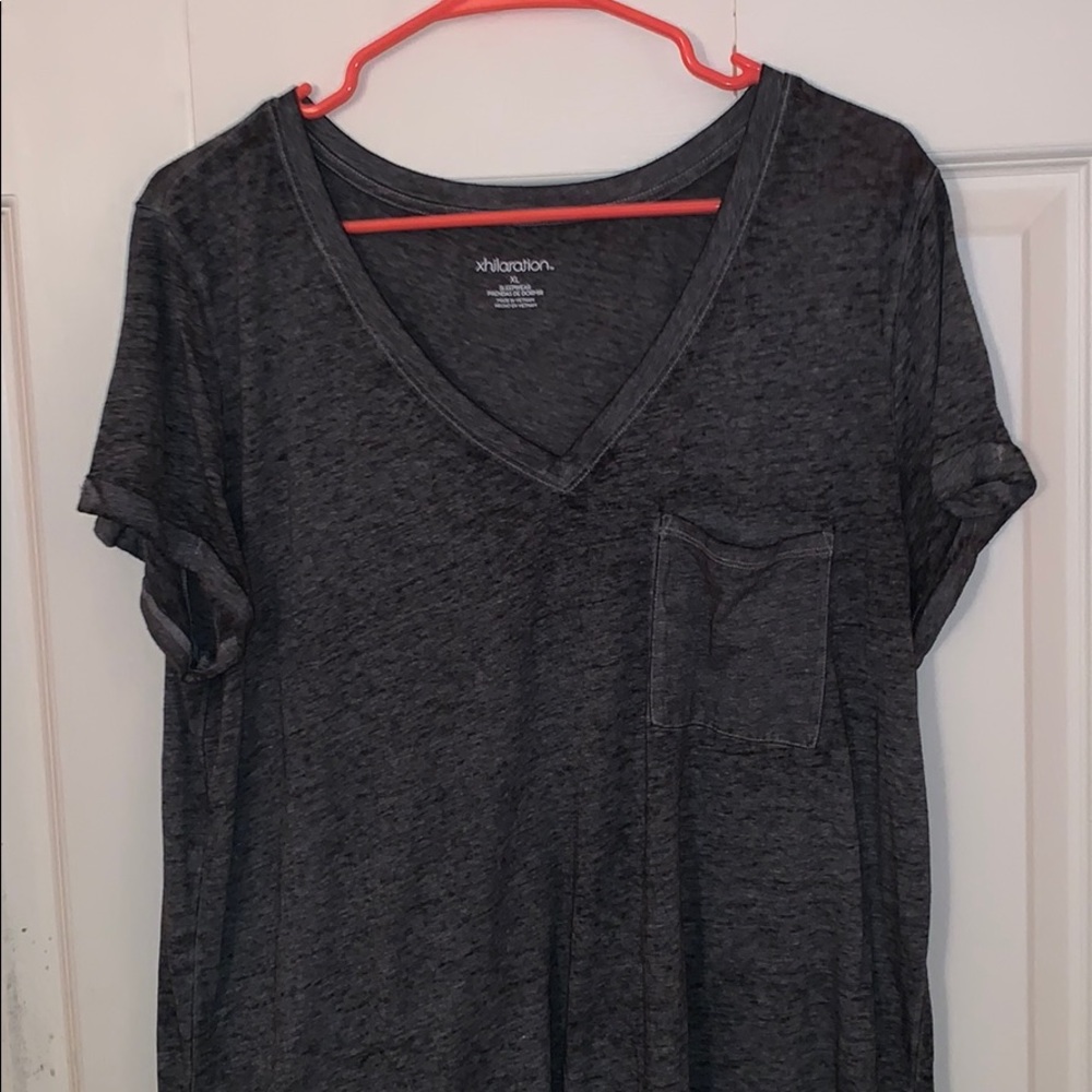 Black sleep shirt